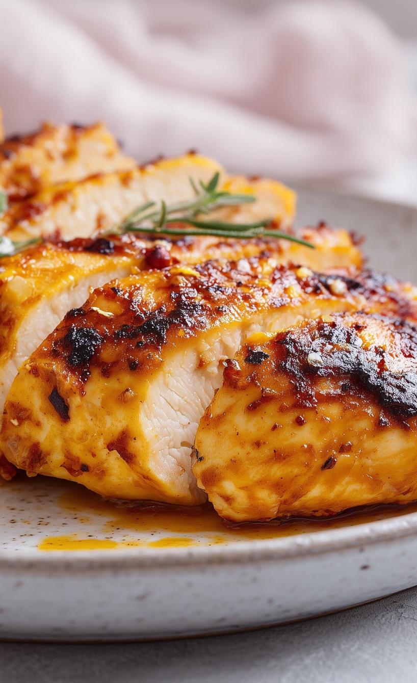 Saftige Airfryer Hähnchenbrust