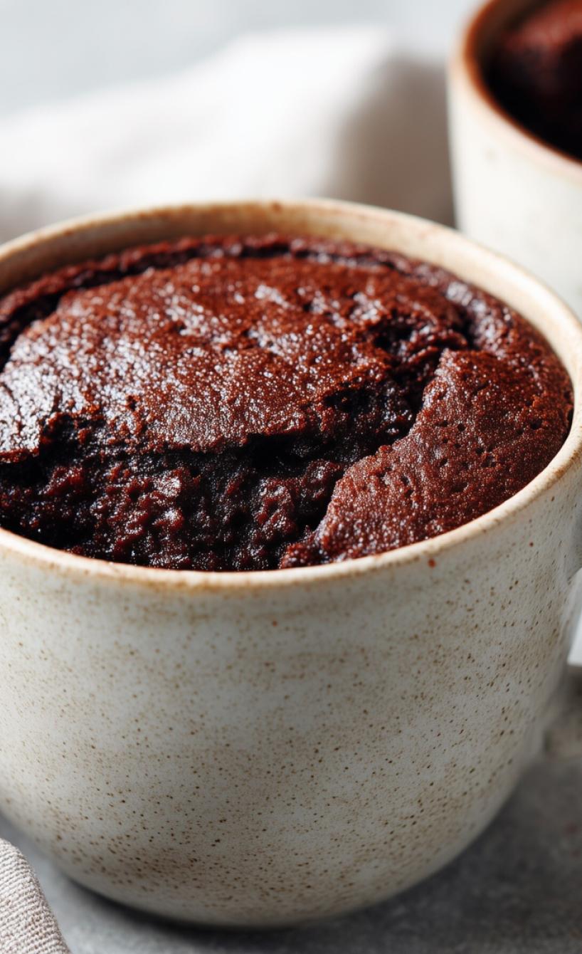 Saftiger Schokoladen-Tassenkuchen