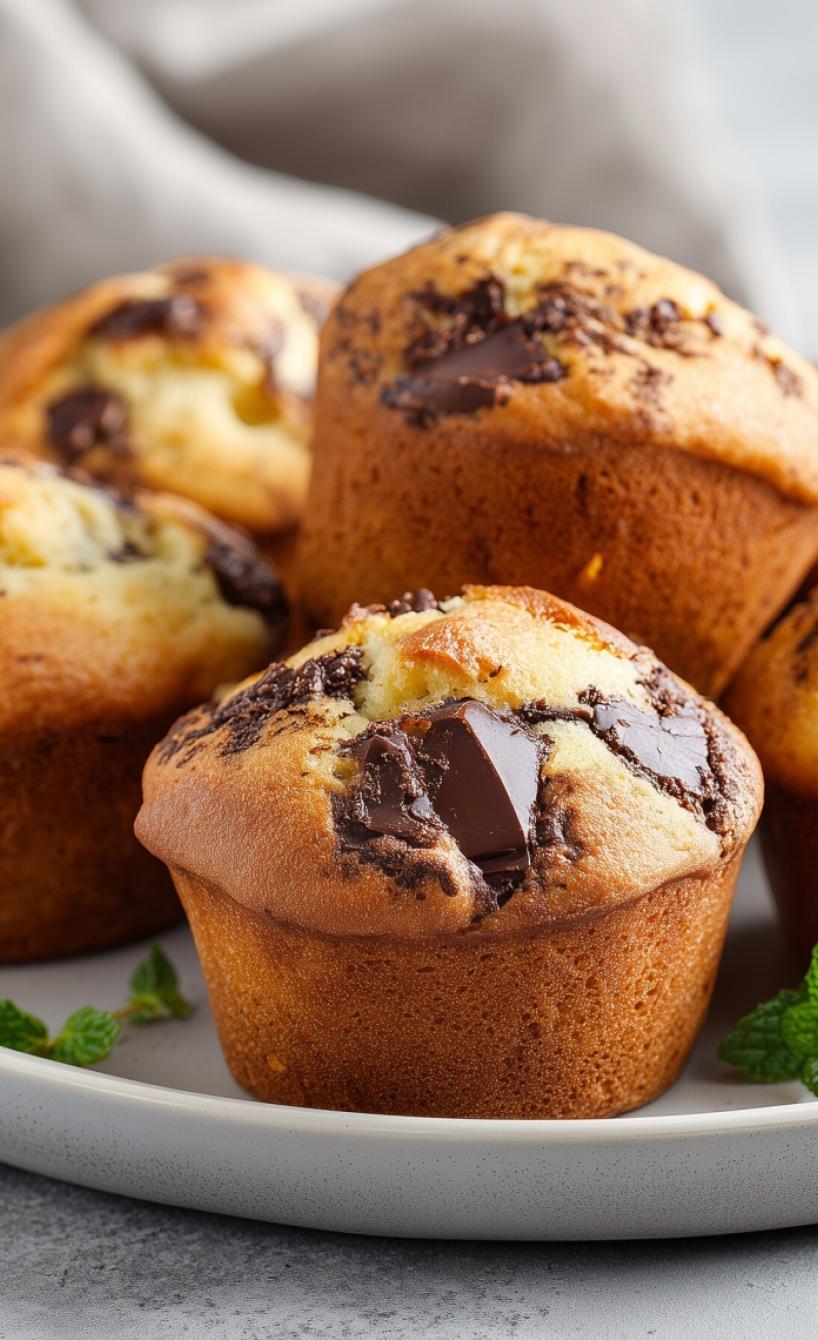 Schnelle Muffins mit Schokostückchen