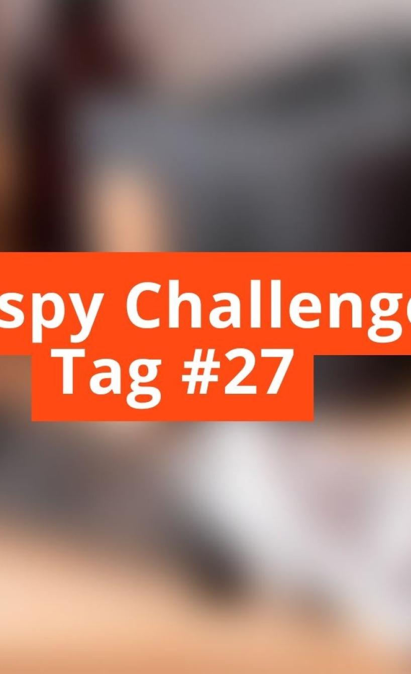 Unscharfes Bild mit Schriftzug Crispy Challenge Tag #27