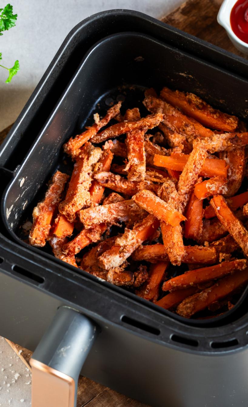 Knusprige Süßkartoffel-Pommes