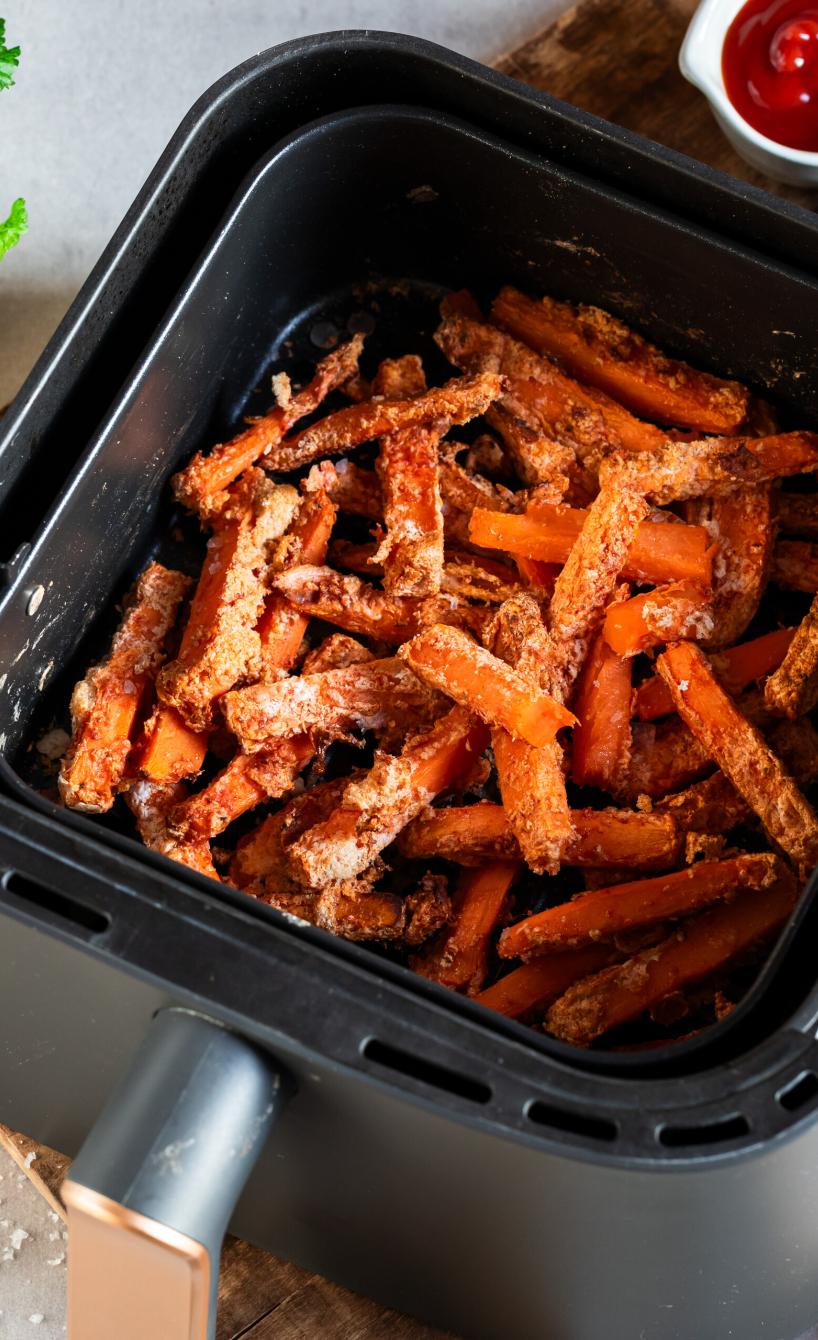 Knusprige Süßkartoffel-Pommes