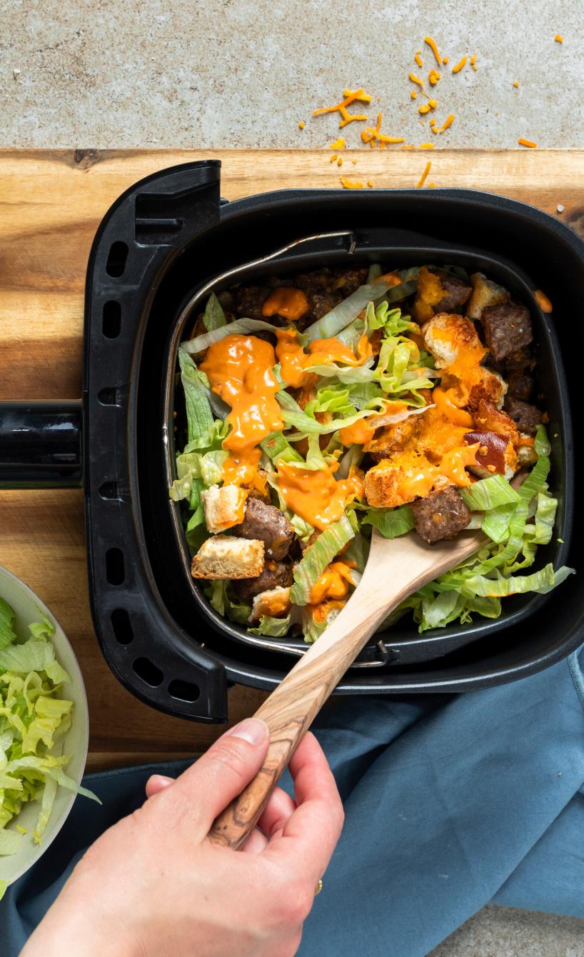 Cheeseburger-Bowl