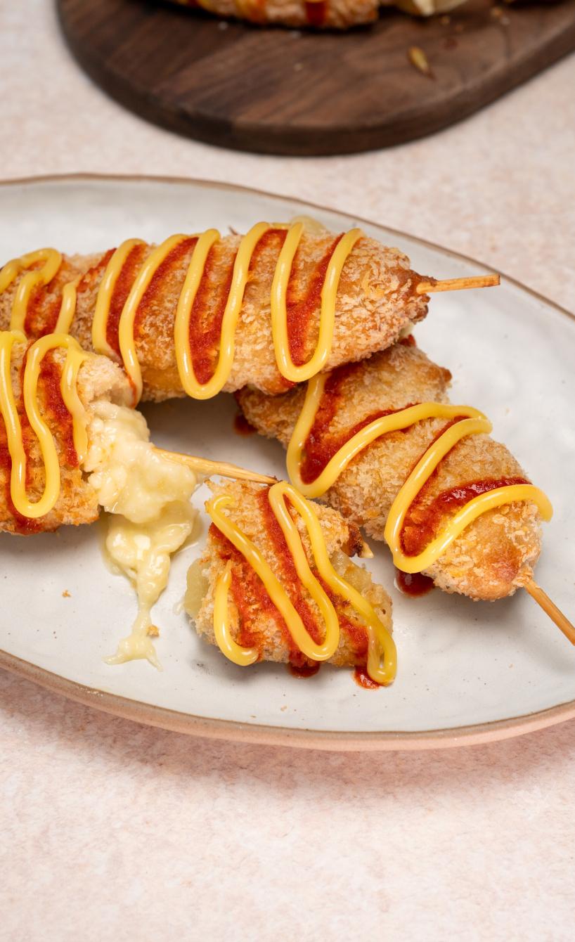 Corn Dogs aus dem Airfryer