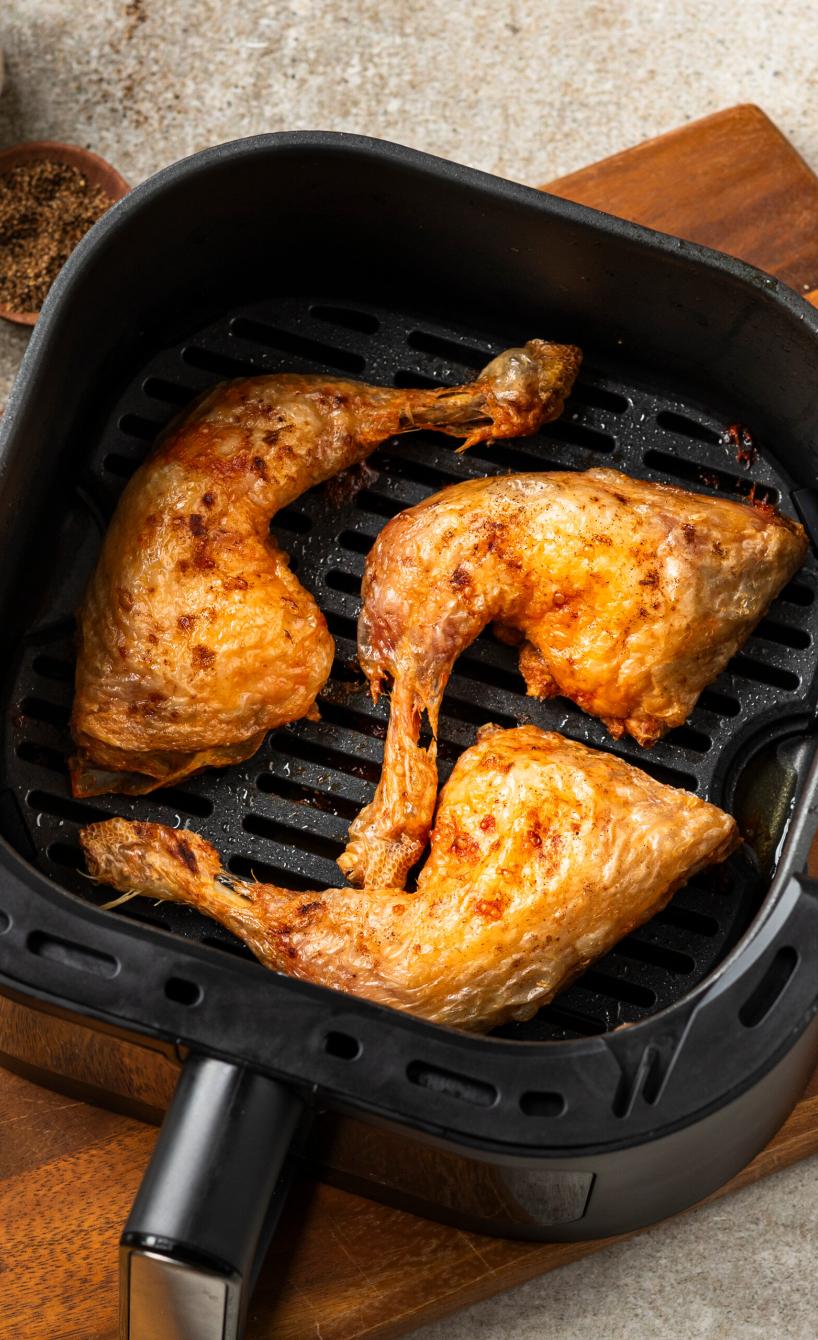 Knusprige Hähnchenschenkel: Saftig & Aromatisch aus dem Airfryer