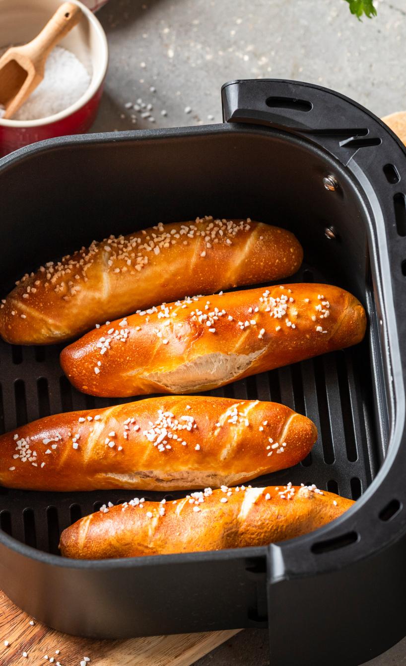 Laugenstangen im Airfryer