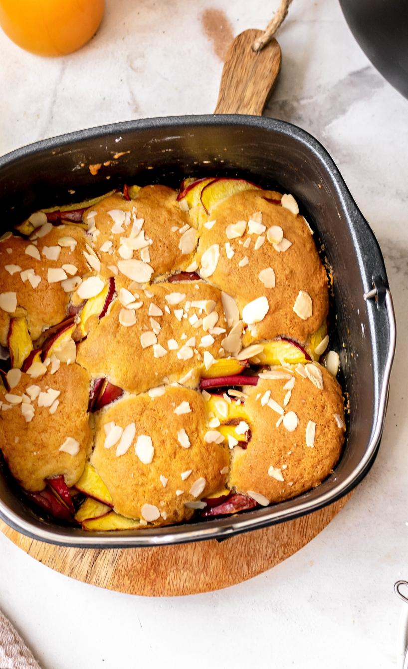 Nektarinen Cobbler