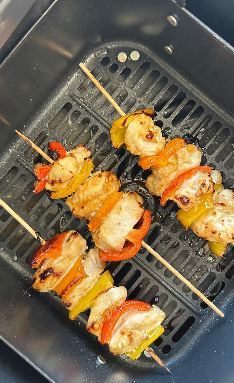 Quick Teriyaki Chicken Skewers