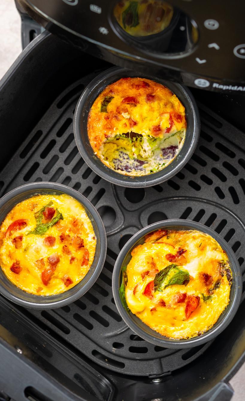 Schnell und einfaches Airfryer-Frühstück