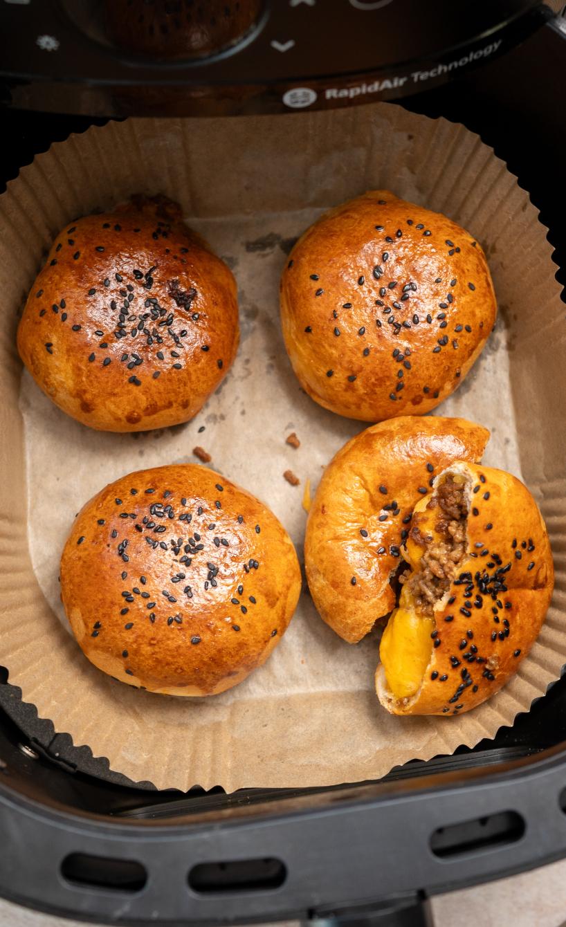 Schnelle Burger-Brötchen