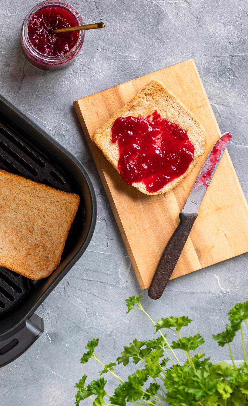 Toast im Airfryer