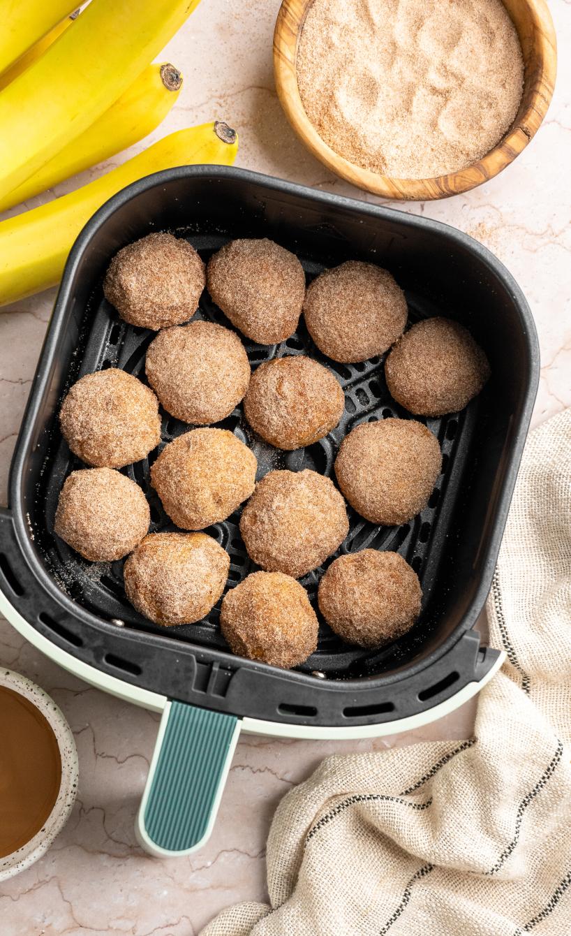 Banana Doughnut Bites