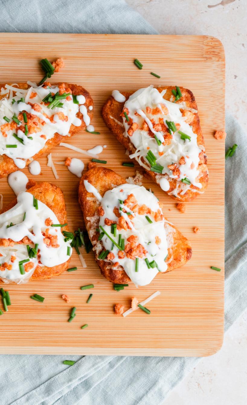 Cheesy Loaded Hash Browns