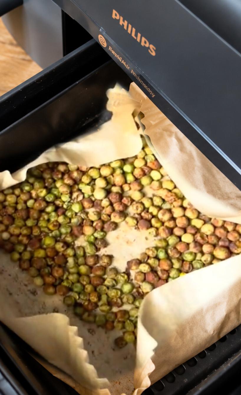 Crunchy Erbsen-Snack