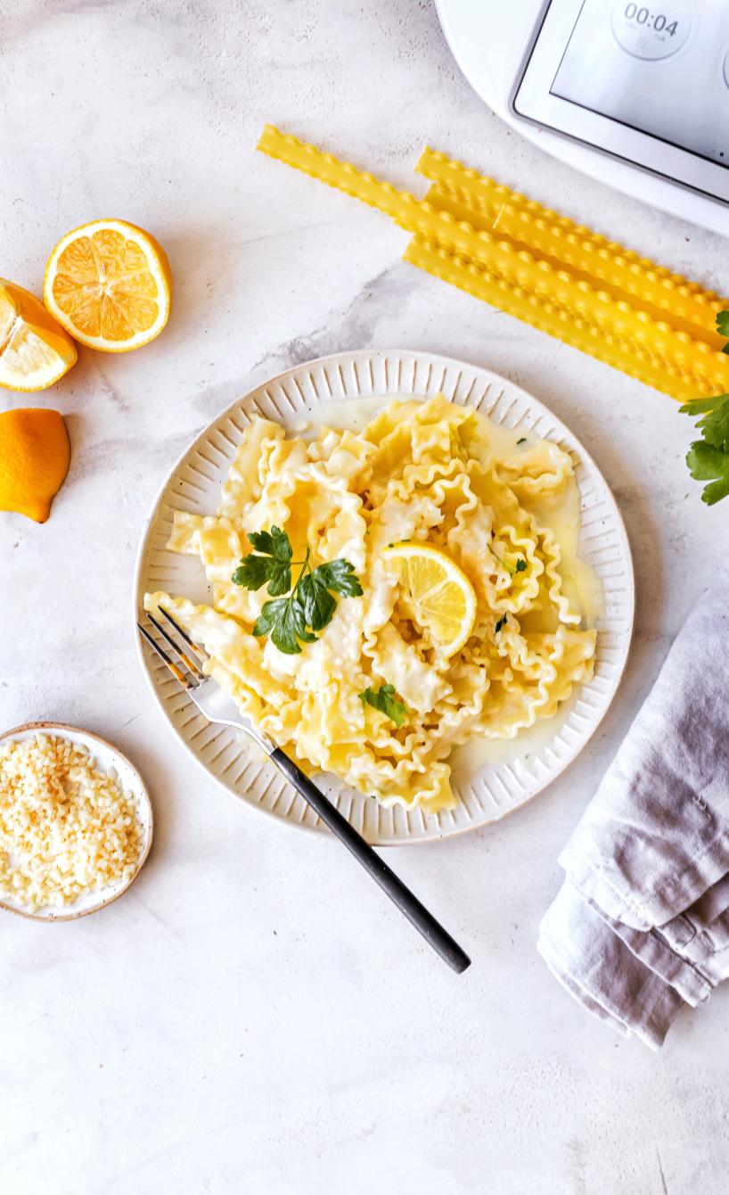 Knoblauch-Zitronen-Pasta