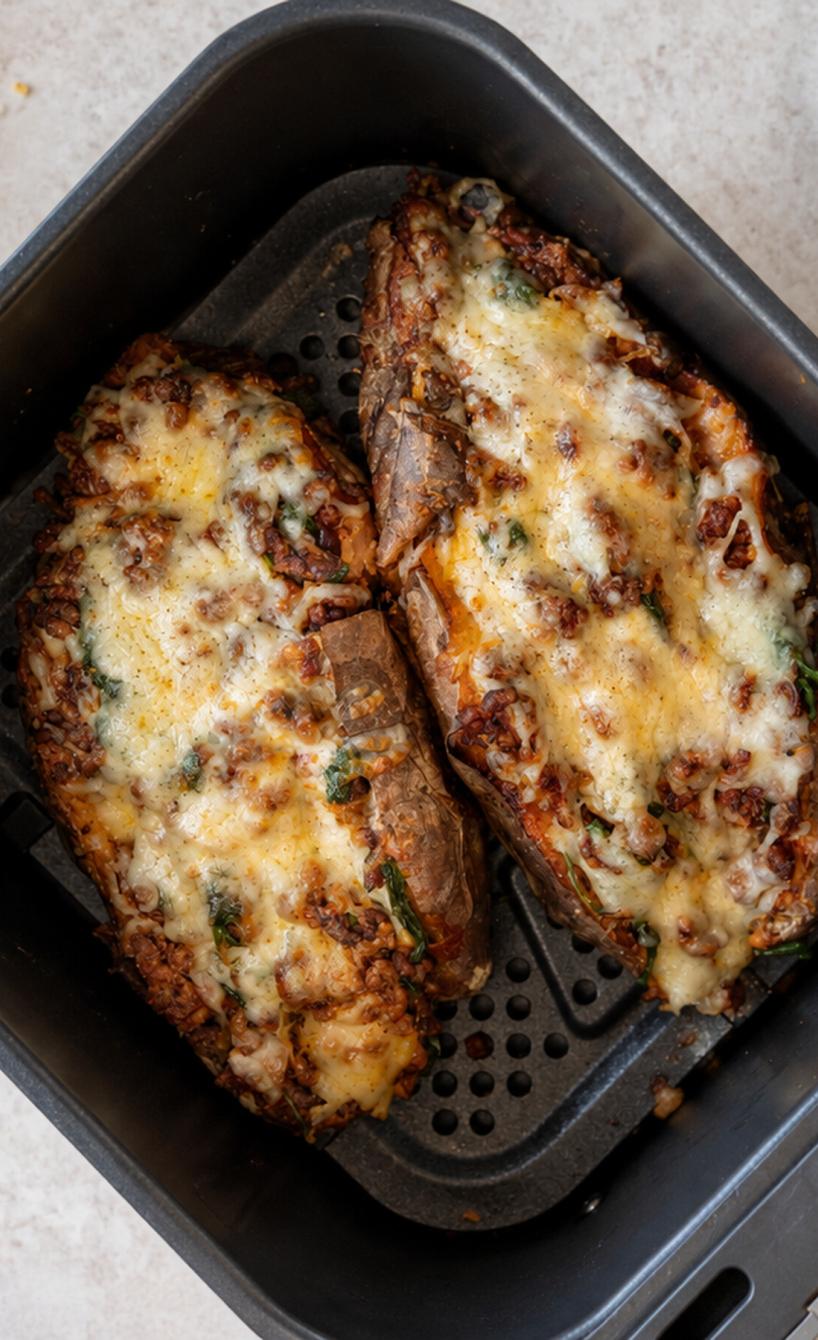 Loaded Sweet Potatoes