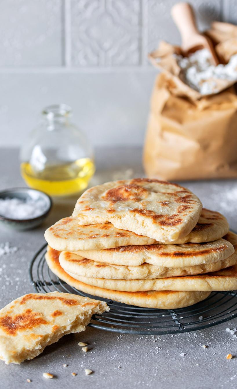 Quick Air Fryer Naan Bread