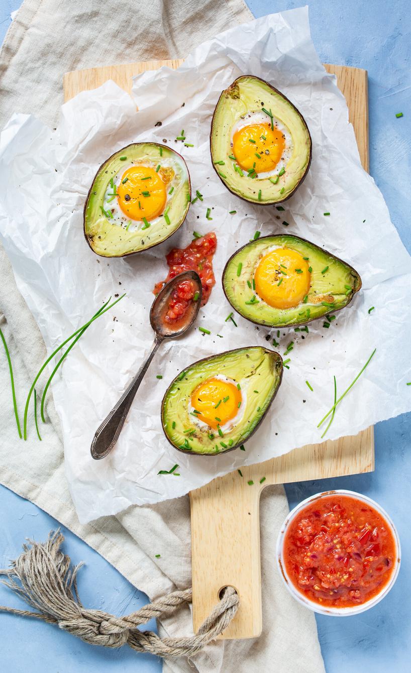 Avocado-Eier