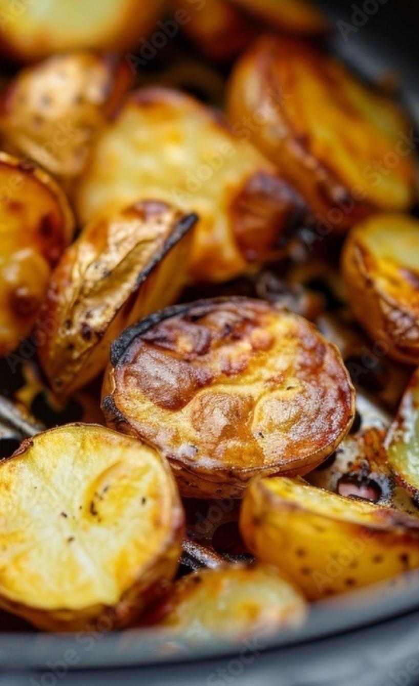 Geröstete Kartoffeln im Airfryer