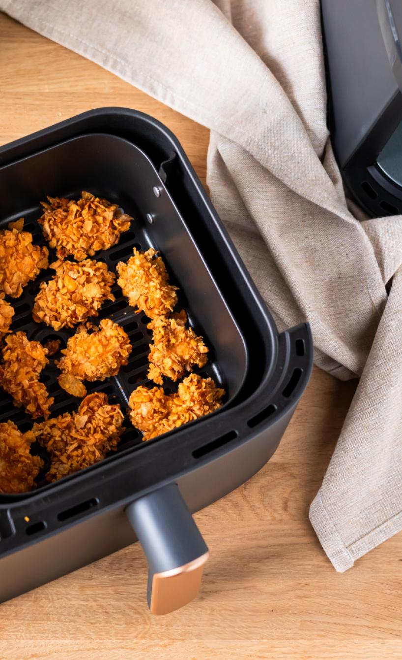 Chicken Nuggets mit Cornflakes