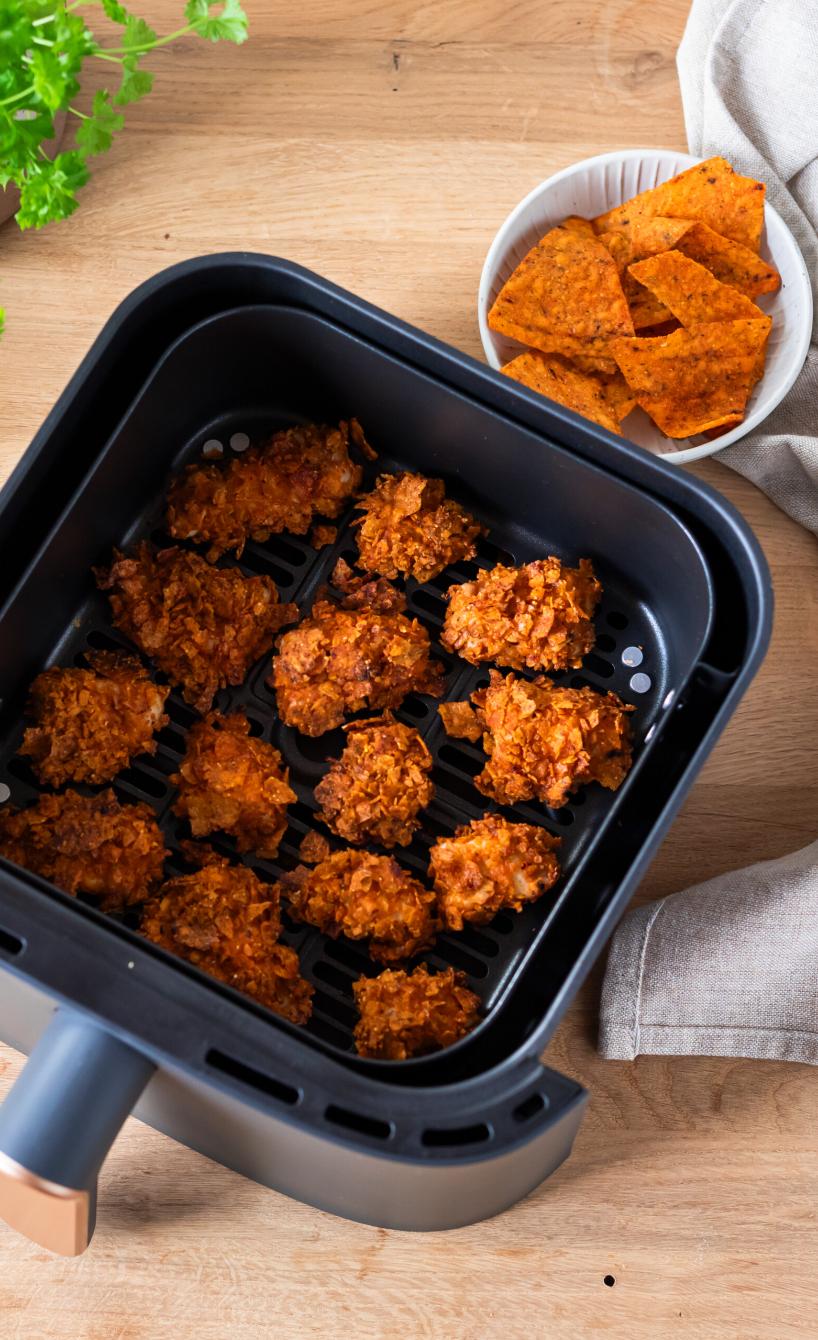 Chicken Nuggets mit Nachopanade