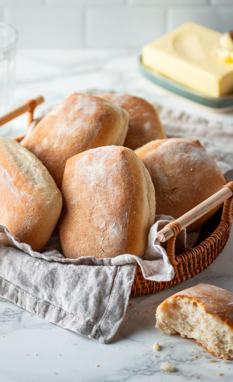 Ciabattabrötchen