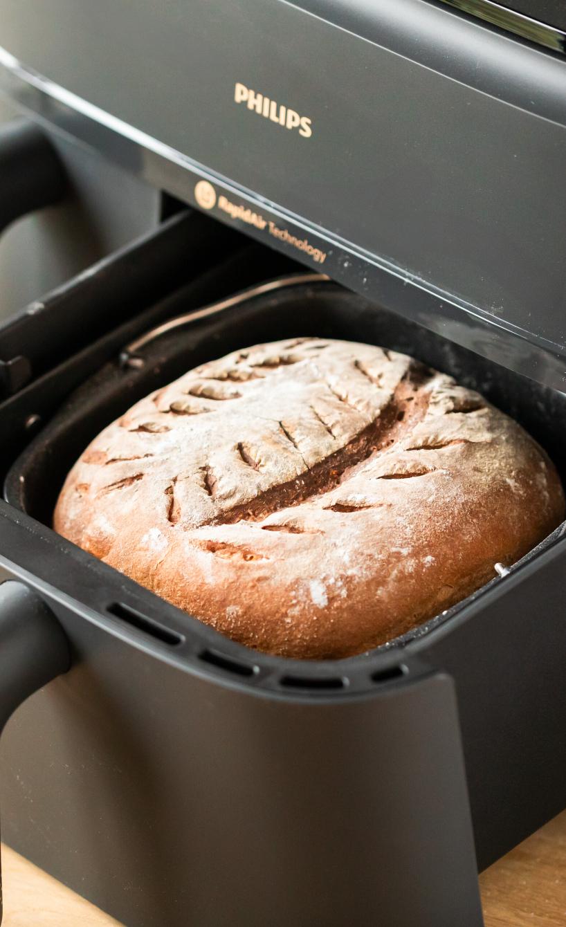 Dinkelbrot im Airfryer