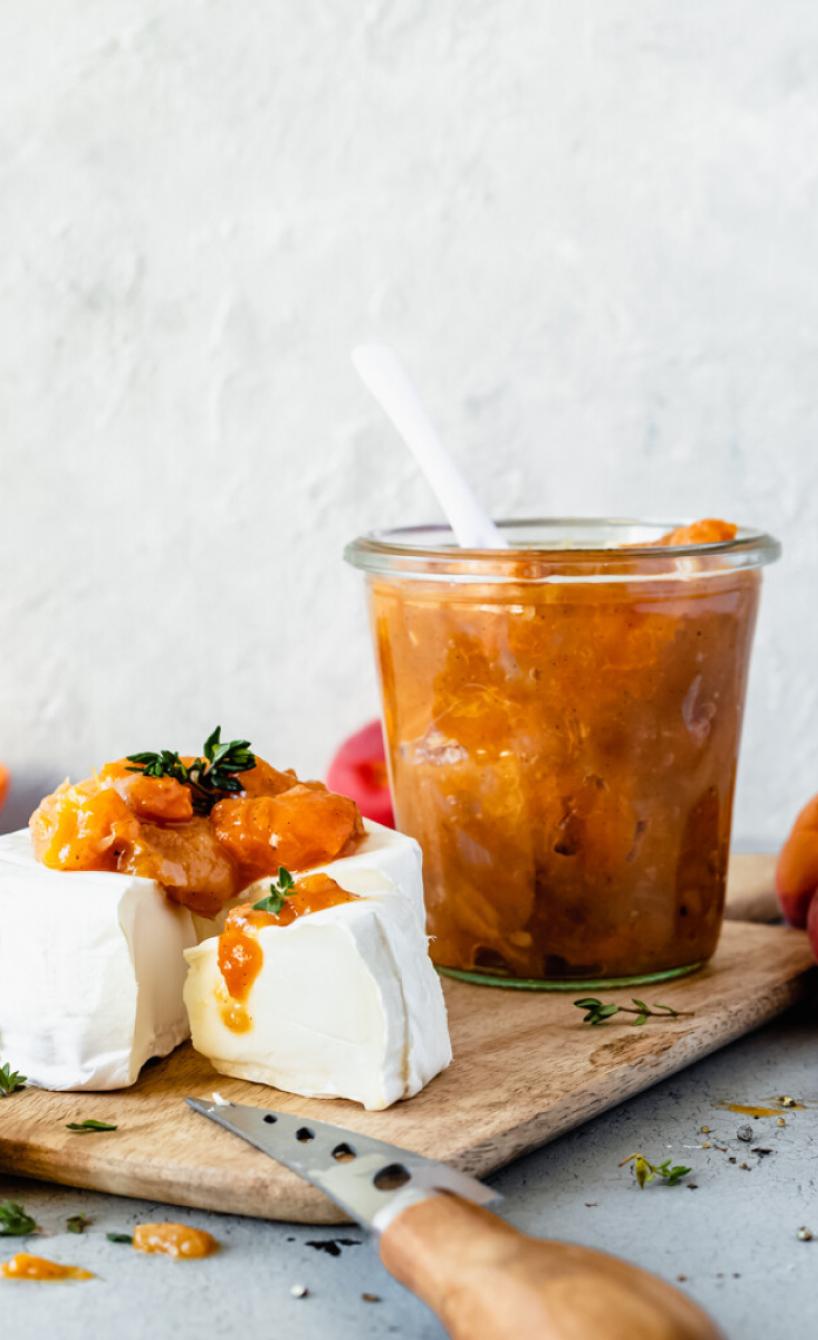 Geröstetes Aprikosen-Chutney