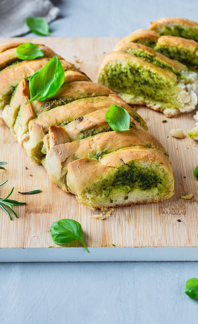 Blitzschnelles Kräuterbaguette