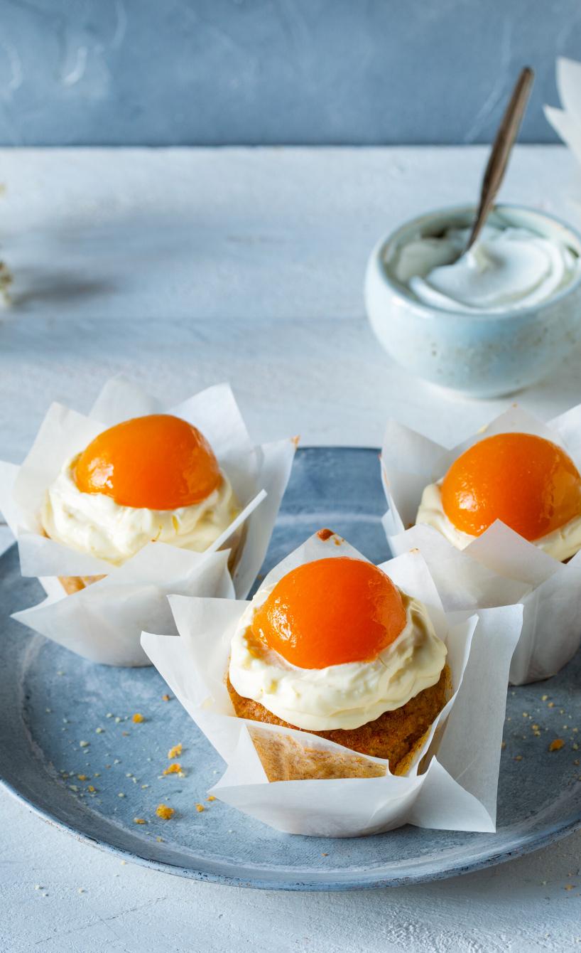 Ostermuffins im Spiegelei-Look