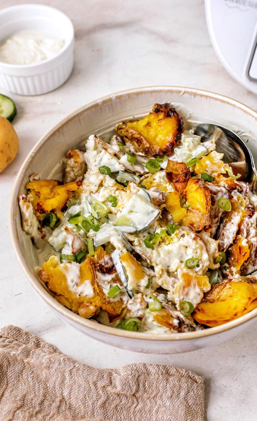 Smashed Potato Salad