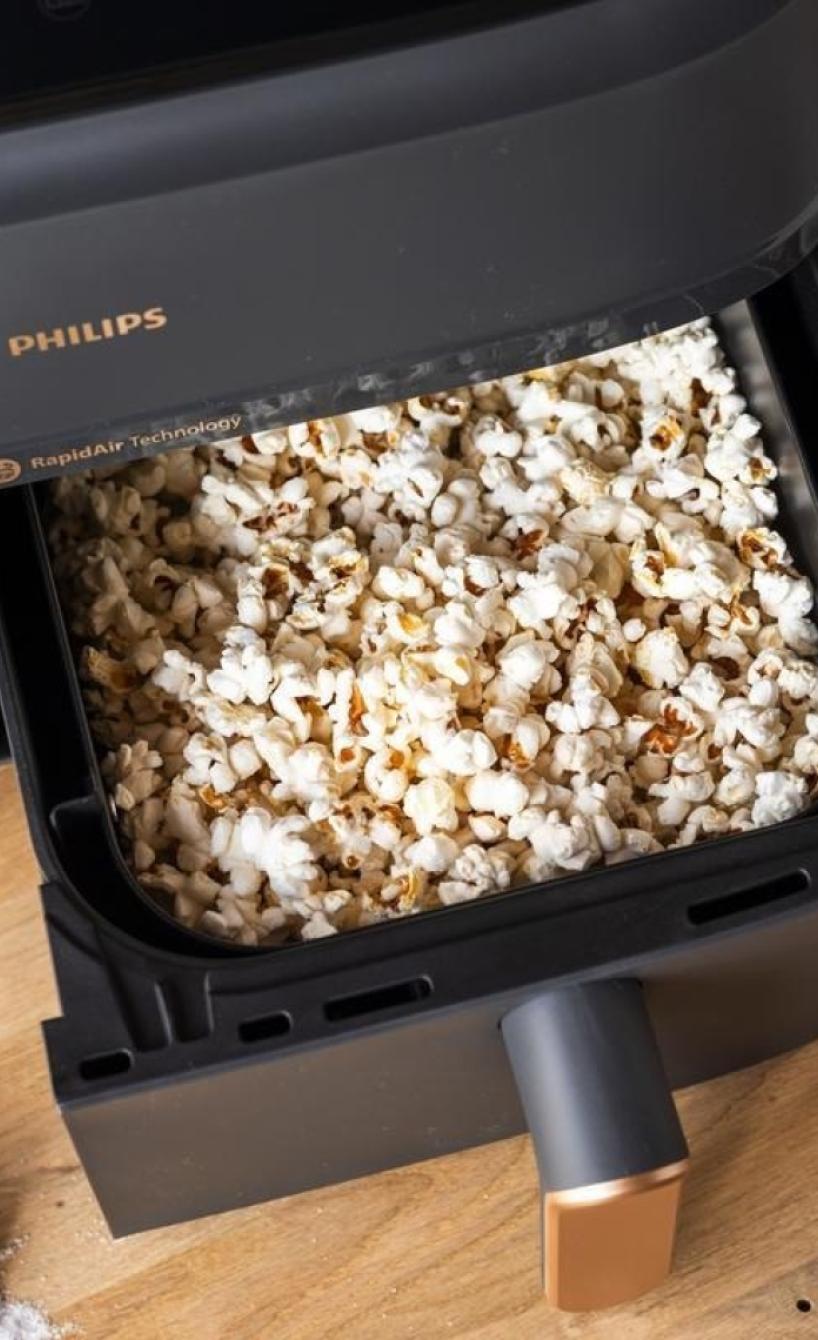 Airfryer Funktion - frittieren, braten, backen und knuspriges Popcorn