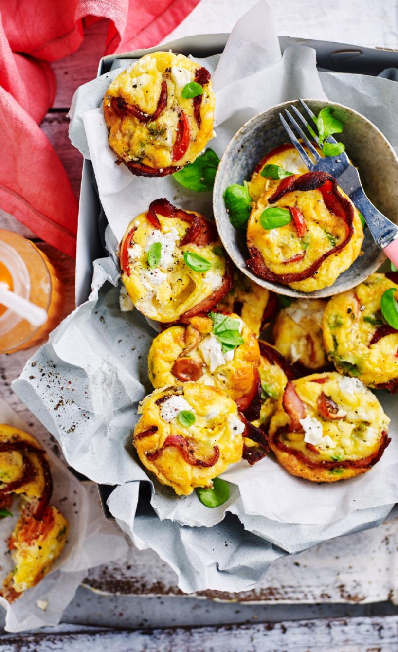 Bacon-Tomaten-Muffins