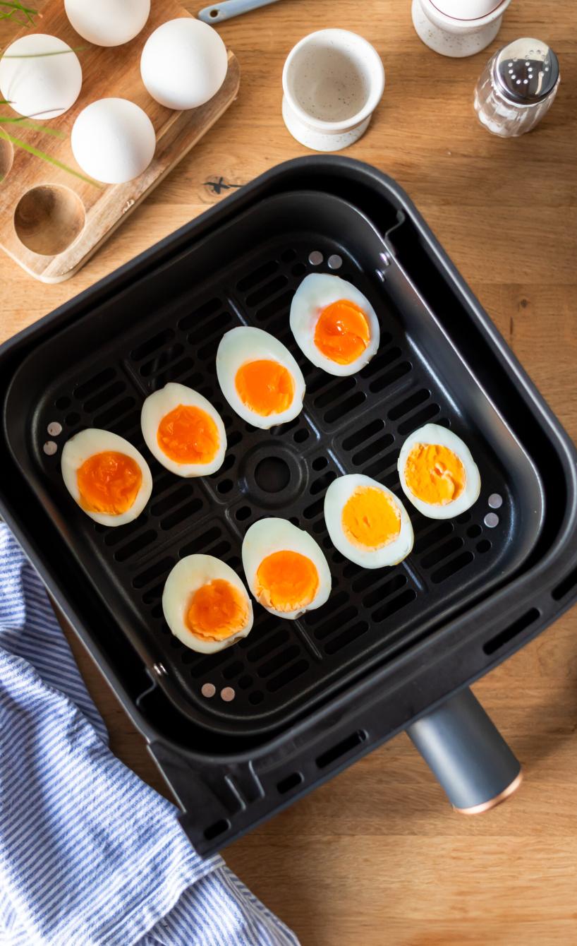 Eier kochen im Airfryer