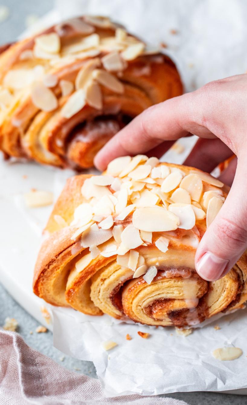 Schnelle Franzbrötchen