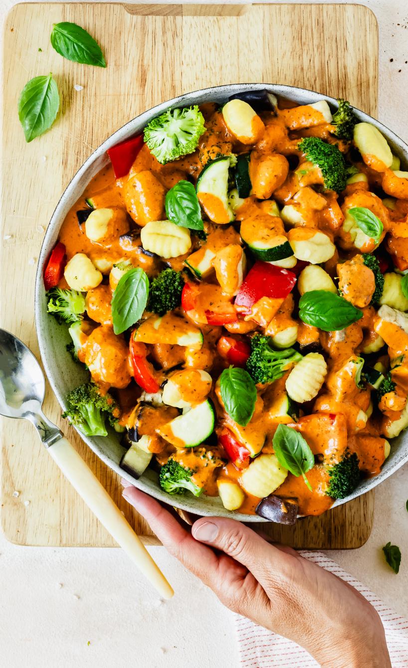 Gnocchi-Gemüse-Pfanne