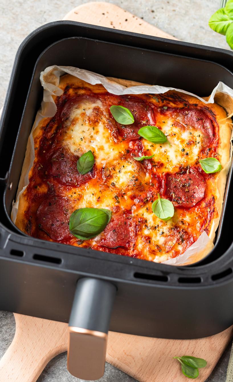Pizza aus dem Airfryer