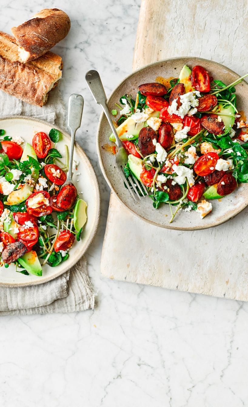Schneller Chorizo-Salat