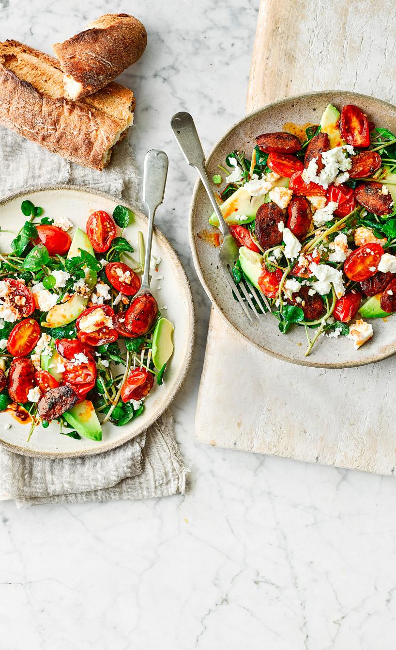 Schneller Chorizo-Salat