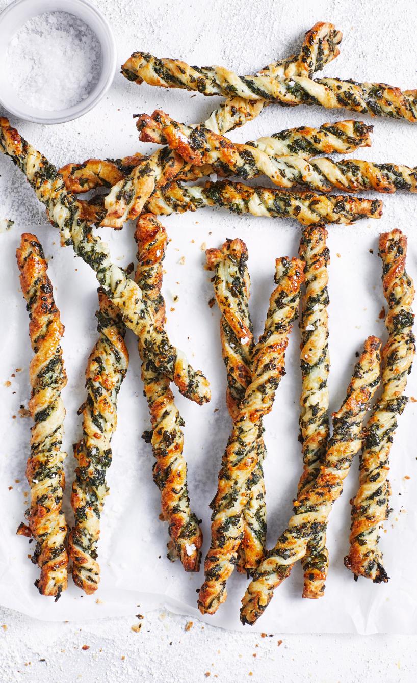 Spinat-Feta-Stangen