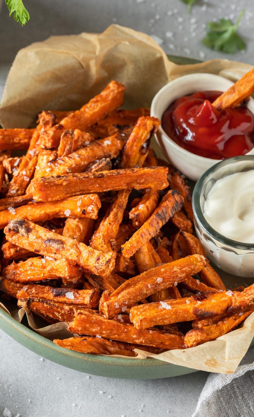 Süßkartoffel-Pommes selber machen