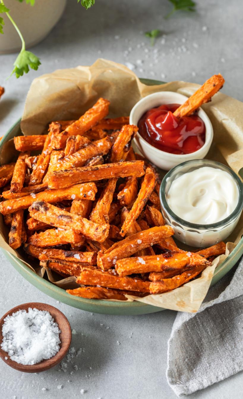 Süßkartoffel-Pommes selber machen