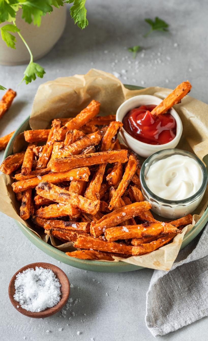 Süßkartoffel-Pommes selber machen