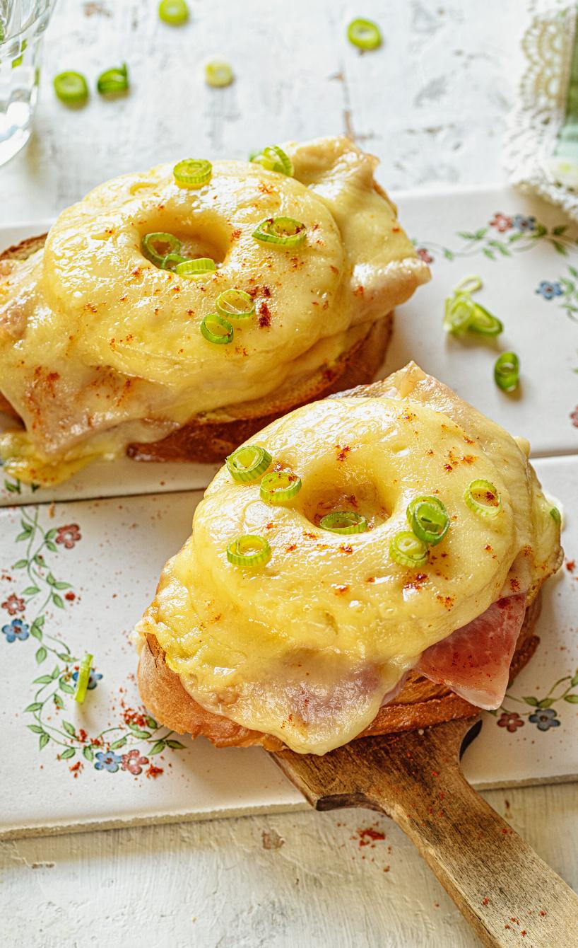 Schneller Toast Hawaii