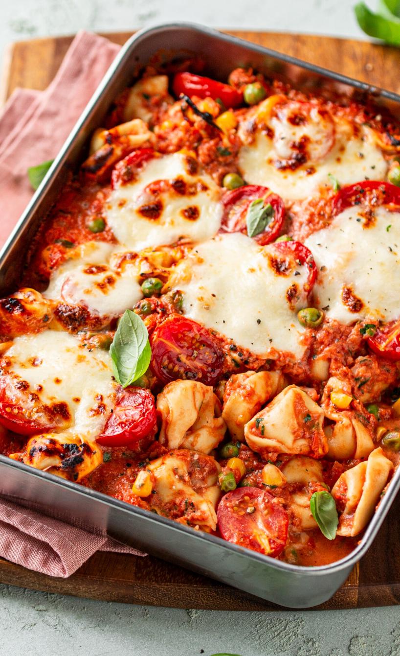 20-Minuten-Tortelliniauflauf