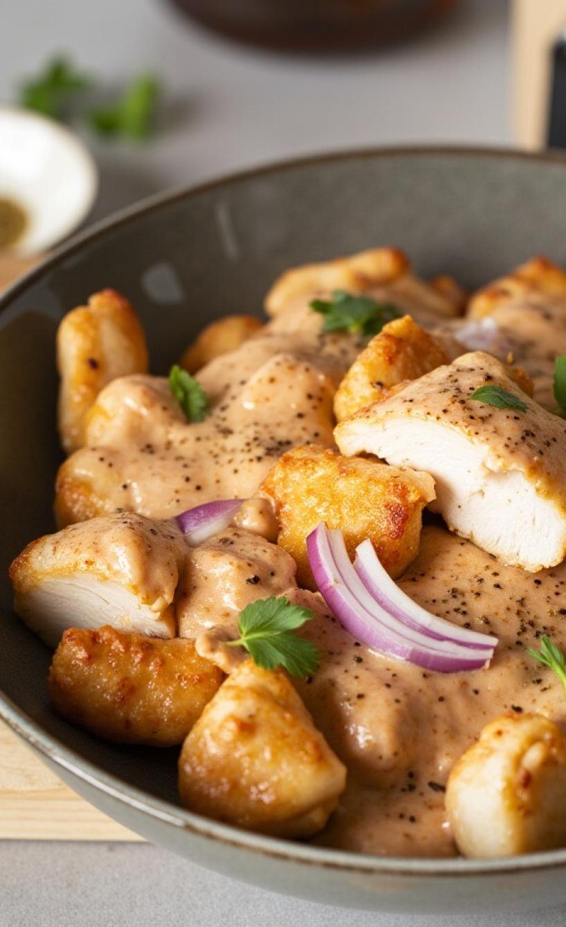 Hähnchengeschnetzeltes wie bei Oma