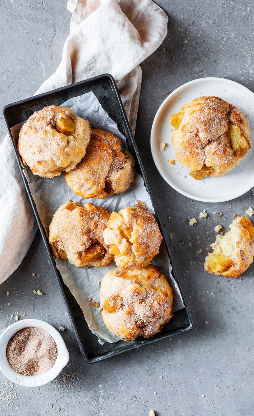 Die saftigsten Apfelballen