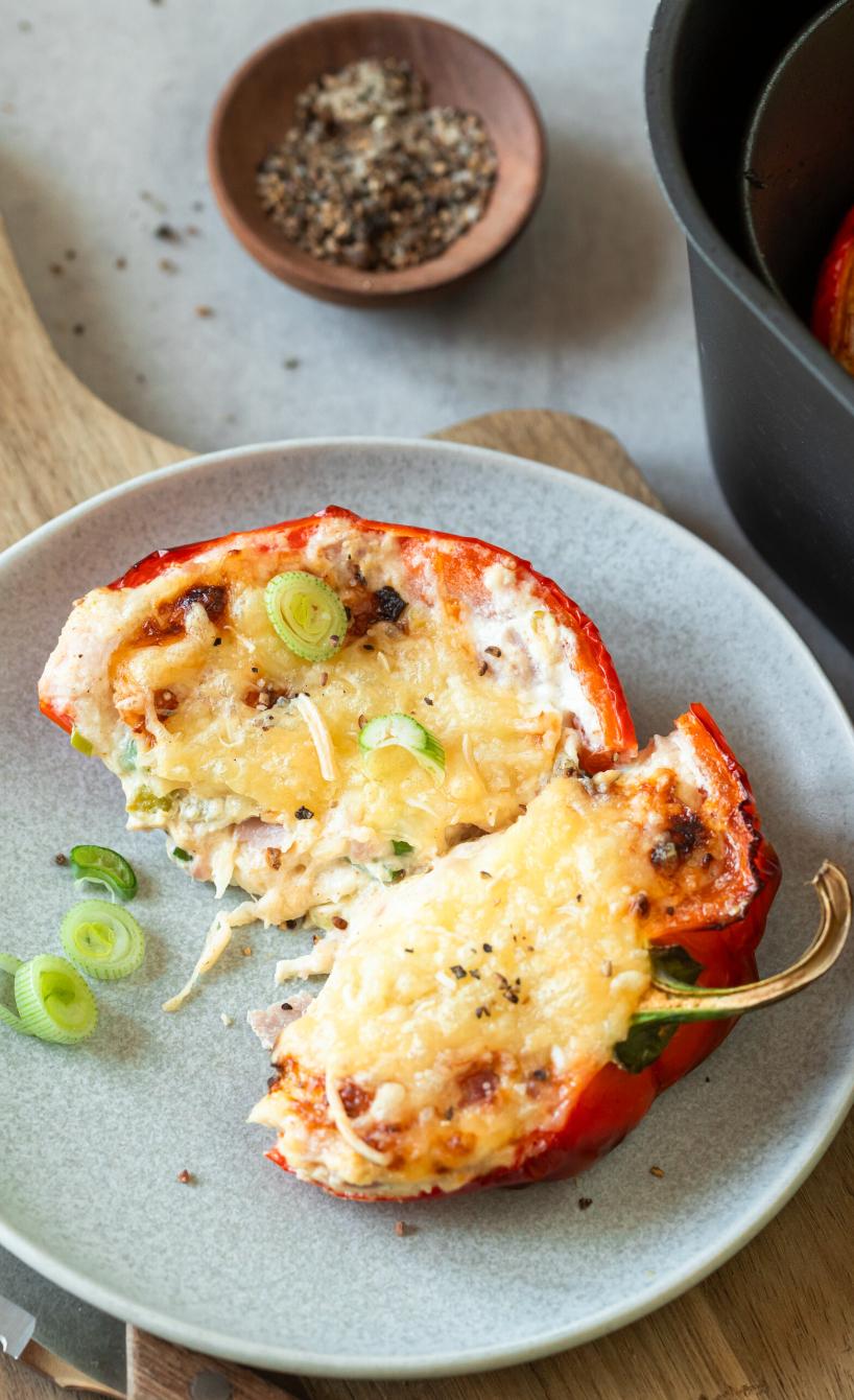 Gefüllte Paprika aus dem Airfryer