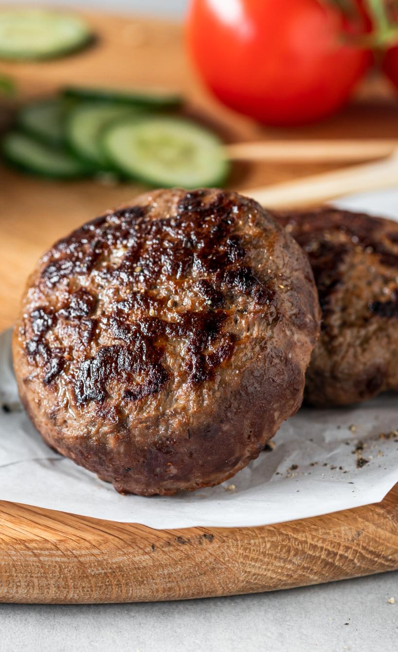 Klassische Burger-Pattys