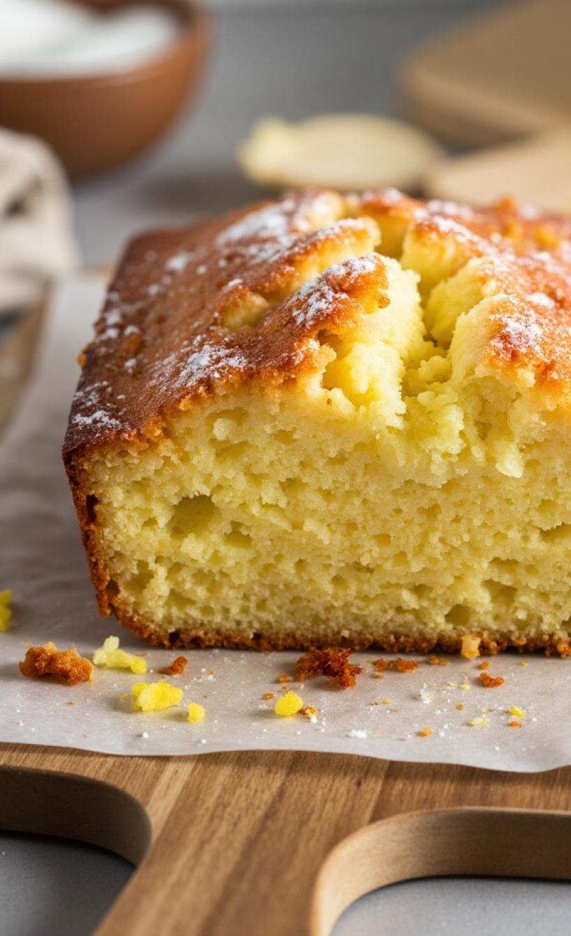 Saftiger Zitronen-Pfundskuchen